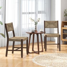 Wooden Dining Chair Set of 2 for Kitchen Dining Room