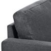 Ustyle Modern Large Upholstered U-Shape Sectional Sofa, Extra Wide Chaise Lounge Couch, Grey