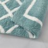 Reversible High Pile Tufted Microfiber Bath Rug