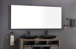 (ONLY FOR PICKUP) 84x 36Inch LED Mirror Bathroom Vanity Mirror with Back Light;  Wall Mount Anti-Fog Memory Large Adjustable Vanity Mirror