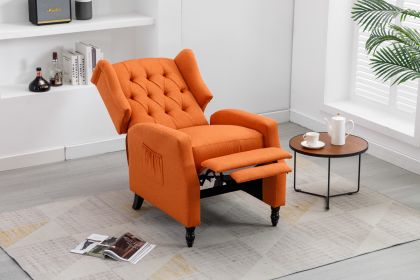 COOLMORE Modern Comfortable Upholstered leisure chair / Recliner Chair for Living Room (Color: as Pic)