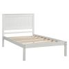 Platform Bed Frame with Headboard , Wood Slat Support , No Box Spring Needed ,Twin