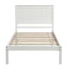 Platform Bed Frame with Headboard , Wood Slat Support , No Box Spring Needed ,Twin